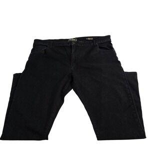 Jack of Spades Mens 48x34 High Roller Comfort Fit Straight Leg‎ Black Jeans
